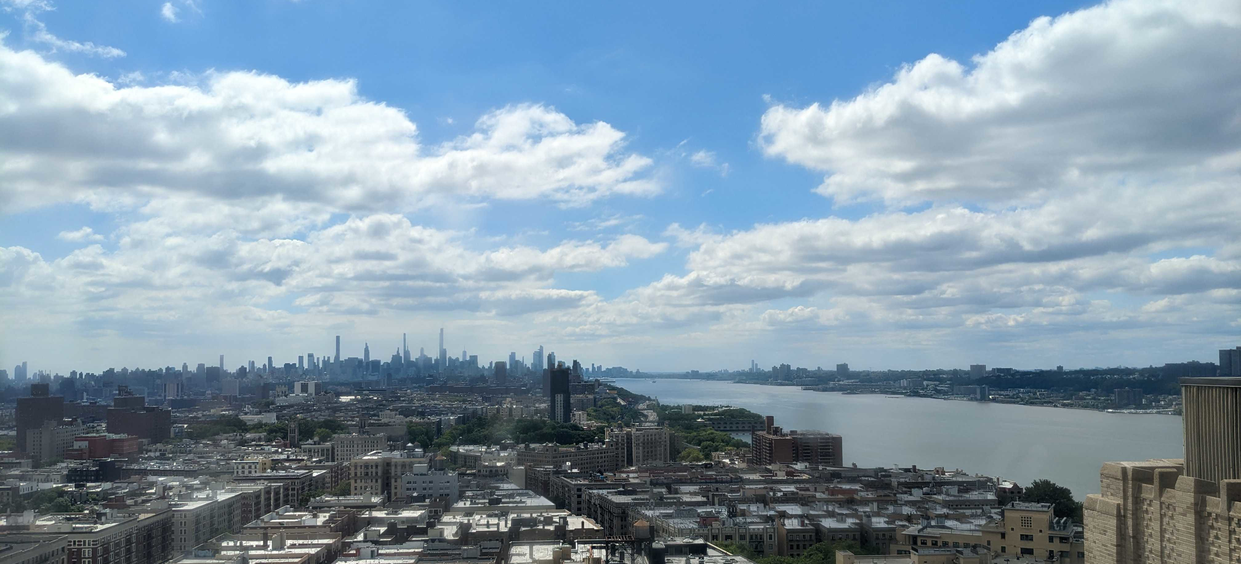 View of Manhattan from Gao Wang's office